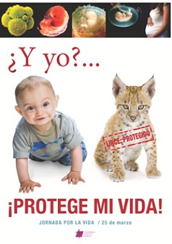 Cartel de la Campa&ntilde;a por la vida de la CEE